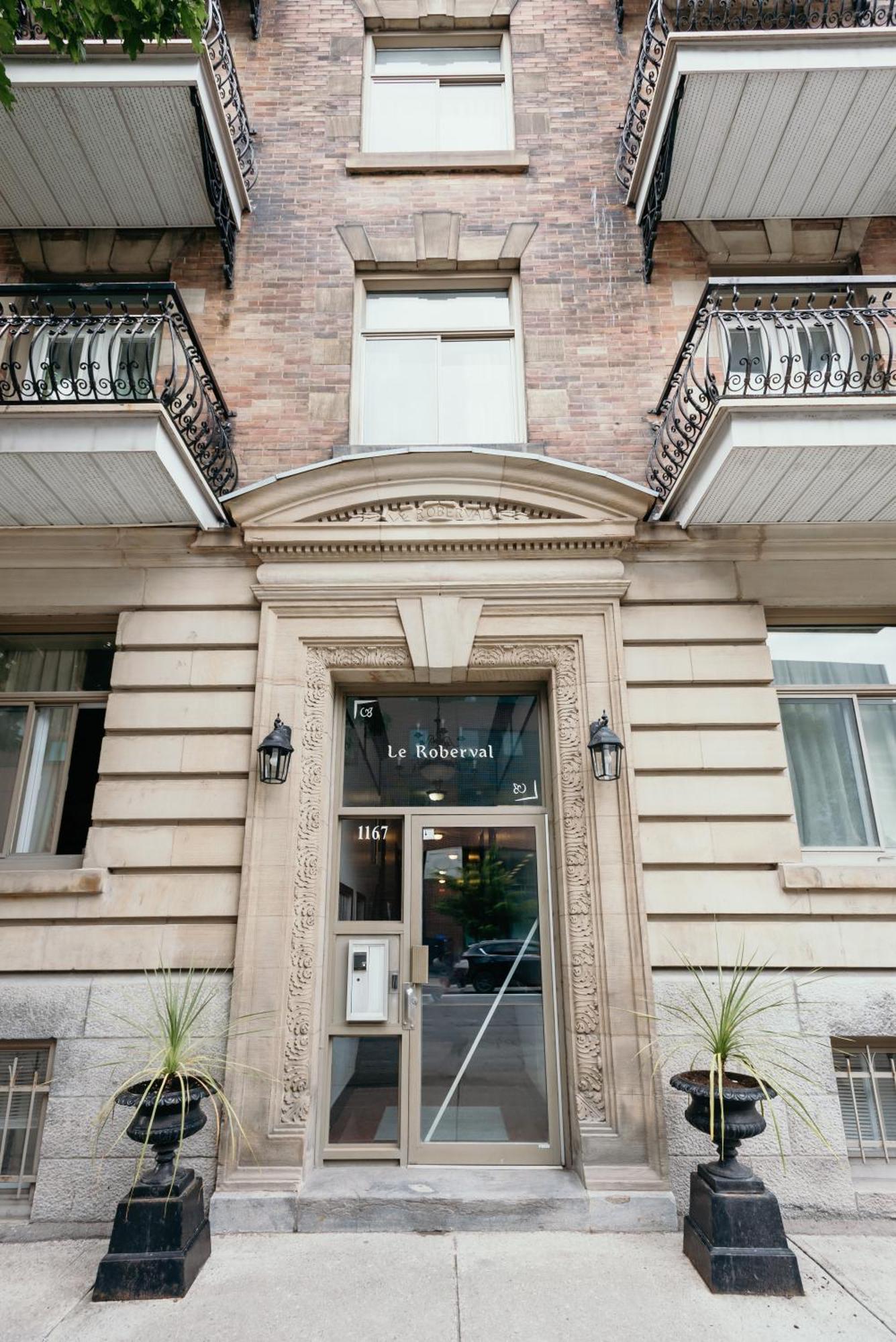 Hotel Le Roberval Montréal Exterior foto